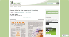 Desktop Screenshot of blog.burkhartdental.com